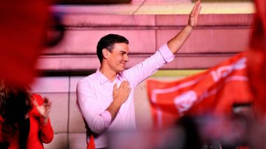स्पेन: आम चुनावों में कार्यवाहक प्रधानमंत्री प्रेडो सांचेज की सत्तारूढ़ सोशलिस्ट पार्टी ने बनाई बढ़त
