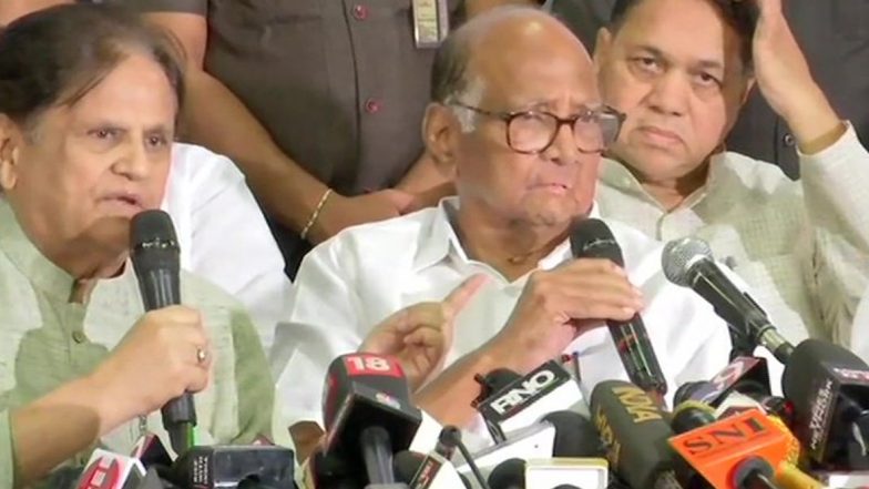 महाराष्ट्र: शिवसेना को समर्थन पर शरद पवार ने कहा- हमें कोई जल्दबाजी नहीं, कांग्रेस के साथ चर्चा के बाद फैसला लेंगे