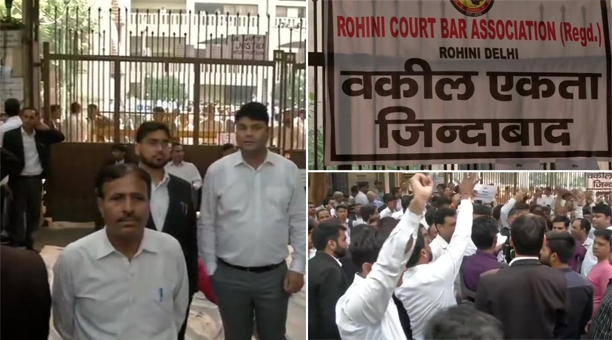तीस हजारी विवाद: तीसरे दिन वकीलों की हड़ताल हुई उग्र, दिल्ली के तीन बड़े अदालतों में कामकाज ठप तीस हजारी विवाद: तीसरे दिन वकीलों की हड़ताल हुई उग्र, दिल्ली के तीन बड़े अदालतों में कामकाज ठप