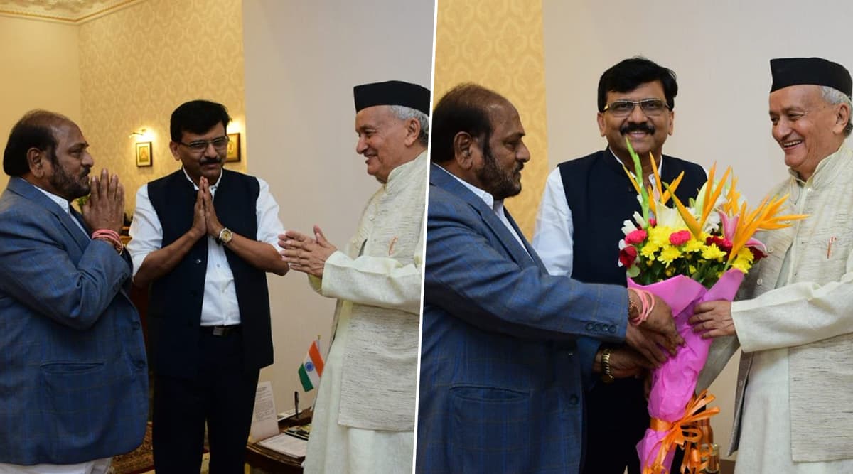 महाराष्ट्र: राज्यपाल भगत सिंह कोश्यारी से मिले शिवसेना नेता संजय राउत और रामदास कदम, बीजेपी ने कहा- सीएम पद पर कोई समझौता नहीं होगा महाराष्ट्र: राज्यपाल भगत सिंह कोश्यारी से मिले शिवसेना नेता संजय राउत और रामदास कदम, बीजेपी ने कहा- सीएम पद पर कोई समझौता नहीं होगा