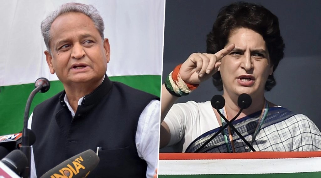 सभा के दौरान उठी राजस्थान की लड़की को न्याय दिलाने की मांग, प्रियंका गांधी ने अशोक गहलोत से बात की