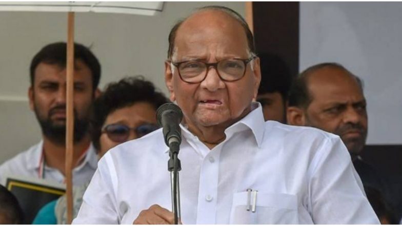 एनसीपी प्रमुख शरद पवार पहुंचे लीलावती अस्पताल, शिवसेना नेता संजय राउत से की मुलाकात