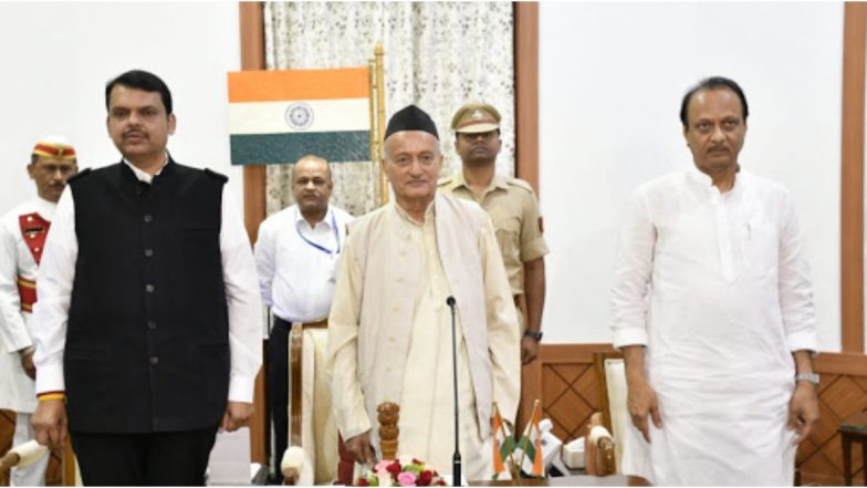 महाराष्ट्र में राष्ट्रपति शासन खत्म, देवेंद्र फडणवीस मुख्यमंत्री तो अजित पवार बने डिप्टी सीएम