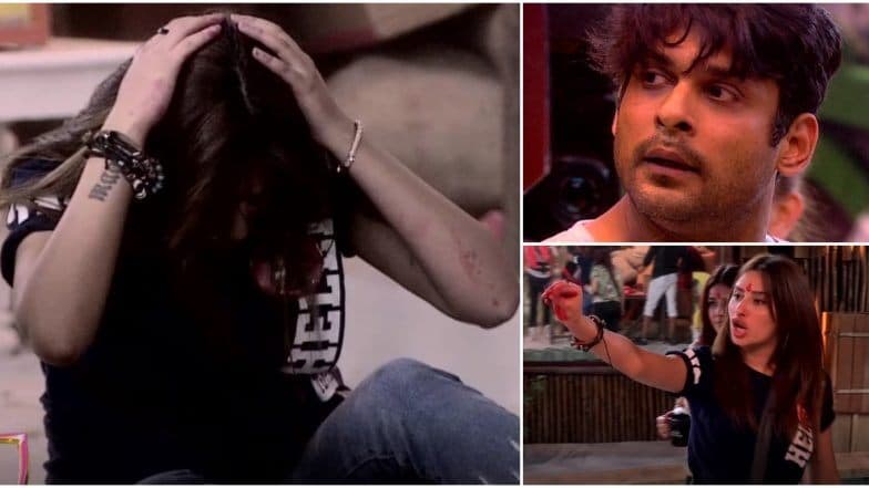 Bigg Boss 13 Day 36 Highlights: टास्क के दौरान घरवालों के बीच छीना-झपटी, माहिरा शर्मा को चोट पहुंचाने पर सिद्धार्थ शुक्ला को बिग बॉस ने दिखाया बाहर का रास्ता, जानें आज के एपिसोड में क्या रहा खास Bigg Boss 13 Day 36 Highlights: टास्क के दौरान घरवालों के बीच छीना-झपटी, माहिरा शर्मा को चोट पहुंचाने पर सिद्धार्थ शुक्ला को बिग बॉस ने दिखाया बाहर का रास्ता, जानें आज के एपिसोड में क्या रहा खास