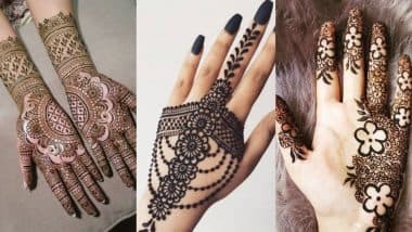 Eid-e-Milad un Nabi 2019 Mehndi Designs: ईद के मुबारक मौके पर मेहंदी के इन खूबसूरत डिजाइन्स से बढ़ाएं हाथों की सुंदरता, देखें तस्वीरें और वीडियो