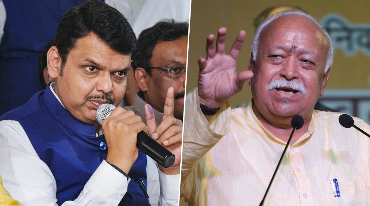 महाराष्ट्र में सरकार पर सस्पेंस: सीएम देवेंद्र फडणवीस ने नागपुर में RSS प्रमुख मोहन भागवत से की मुलाकात महाराष्ट्र में सरकार पर सस्पेंस: सीएम देवेंद्र फडणवीस ने नागपुर में RSS प्रमुख मोहन भागवत से की मुलाकात