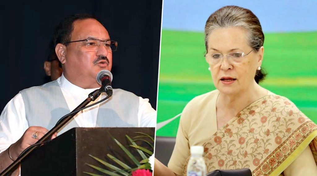 जे पी नड्डा का सोनिया को पत्र, महामारी के दौरान लोगों को गुमराह करने, भय पैदा करने का लगाया आरोप