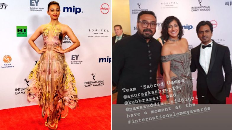 International Emmy Awards 2019: राधिका आप्टे-कुबरा सैत समेत 'सेक्रेड गेम्स' की टीम ने रेड कारपेट पर बिखेरा जलवा, देखें फोटोज 