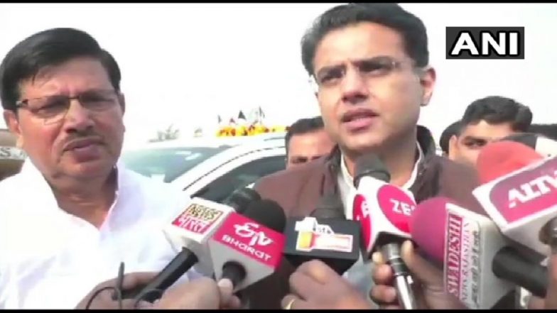 Rajasthan Political Crisis: जयपुर लौटे सचिन पायलट, कहा- पार्टी से कोई मांग नहीं रखी, काम करता रहूंगा