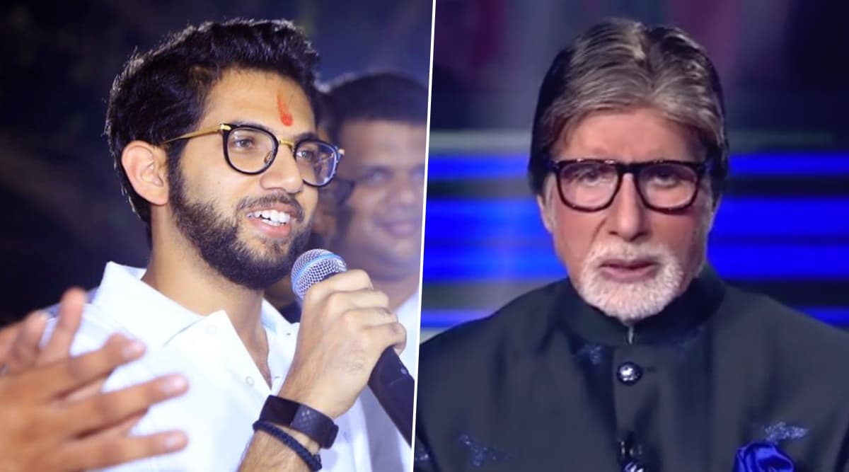 KBC 11: महाराष्ट्र में सियासी गर्मागर्मी के बीच अमिताभ बच्चन ने शो में पूछा आदित्य ठाकरे से जुड़ा ये सवाल KBC 11: महाराष्ट्र में सियासी गर्मागर्मी के बीच अमिताभ बच्चन ने शो में पूछा आदित्य ठाकरे से जुड़ा ये सवाल