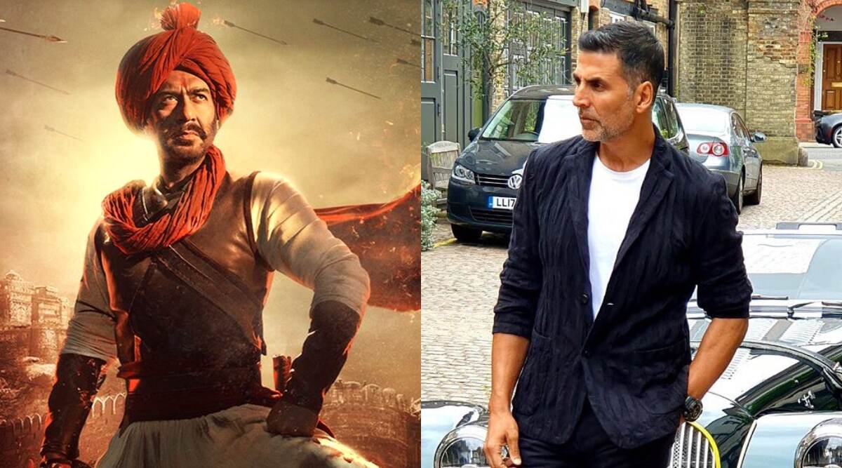 अजय देवगन की फिल्म तानाजी का पोस्टर शेयर कर अक्षय कुमार ने कहा- 30 साल पहले हमने साथ सफर शुरू किया था अजय देवगन की फिल्म तानाजी का पोस्टर शेयर कर अक्षय कुमार ने कहा- 30 साल पहले हमने साथ सफर शुरू किया था
