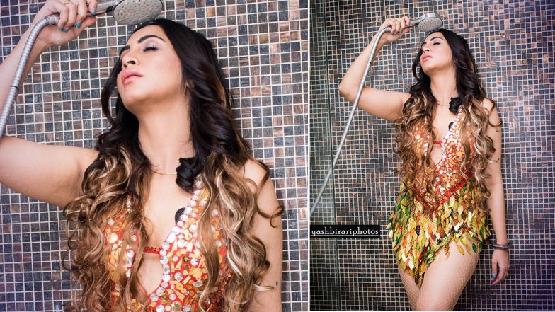 Arshi Khan Hot Pics: 'बिग बॉस' की एक्स कंटेस्टेंट अर्शी खान की शावर में हॉट फोटो हुई Viral