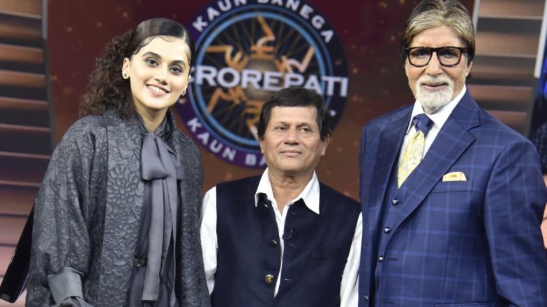 'कौन बनेगा करोड़पति 11' की शूटिंग के दौरान तापसी पन्नू ने दिया बयान, कहा- शिक्षा ही सभी समस्याओं का समाधान