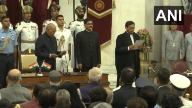 जस्टिस बोबडे बने भारत के 47वें मुख्य न्यायाधीश, राष्ट्रपति रामनाथ कोविंद ने दिलाई सुप्रीम कोर्ट के चीफ जस्टिस पद की शपथ