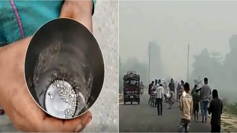 बिहार के सीतामढ़ी में सड़क पर बिखरा मिला चांदी, लूटने के लिए लोगों के बीच मची होड़