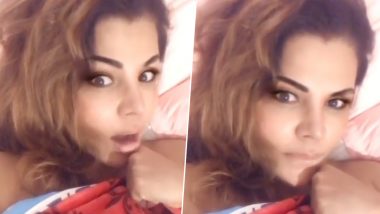 राखी सावंत ने बेड पर पोस्ट किया Hot टॉपलेस Video, ड्रामा देखकर फैंस भी हुए हैरान