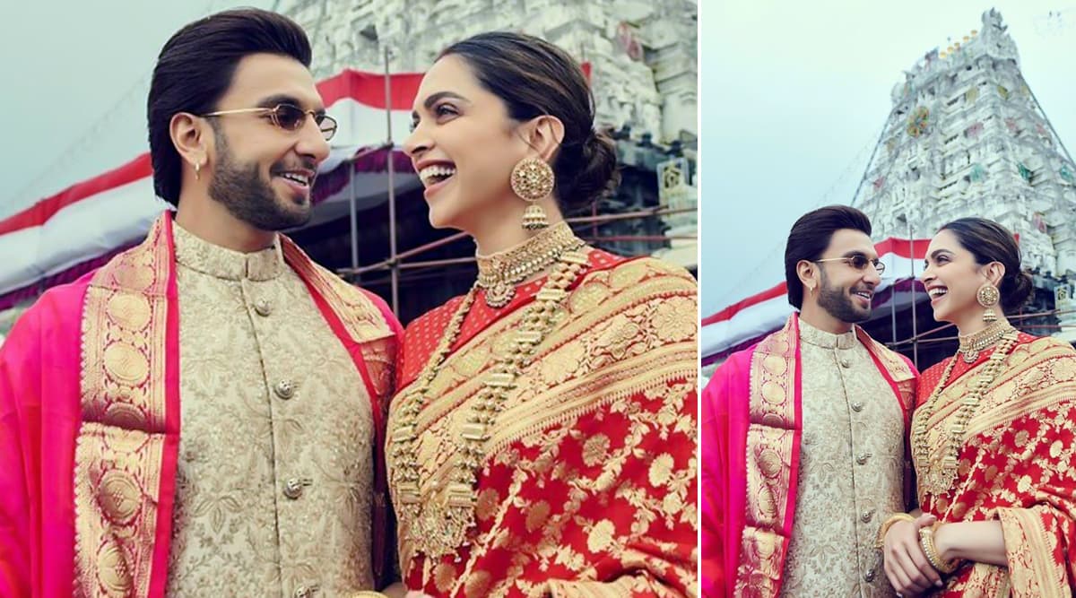 FIRST PICS: रणवीर सिंह-दीपिका पादुकोण ने तिरुपति बालाजी में मत्था टेककर मनाई शादी की पहली सालगिरह FIRST PICS: रणवीर सिंह-दीपिका पादुकोण ने तिरुपति बालाजी में मत्था टेककर मनाई शादी की पहली सालगिरह