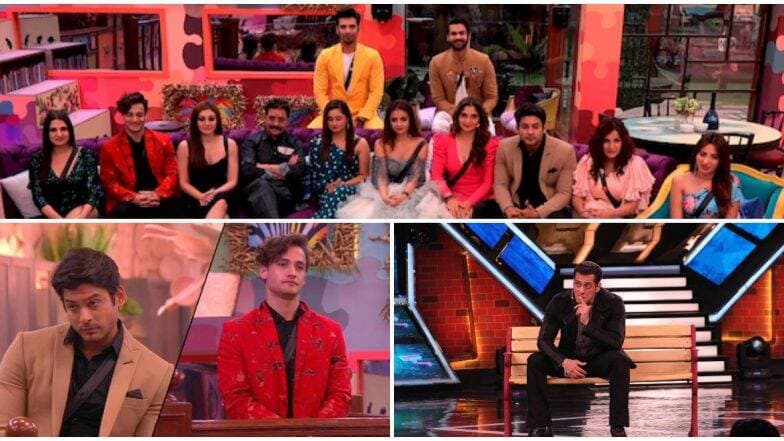 Bigg Boss 13 Weekend Ka Vaar Highlights: सलमान खान ने लड़ाई करने वाले सभी सदस्यों की लगाई क्लास, रश्मि देसाई और सिद्धार्थ शुक्ला हुए सेफ Bigg Boss 13 Weekend Ka Vaar Highlights: सलमान खान ने लड़ाई करने वाले सभी सदस्यों की लगाई क्लास, रश्मि देसाई और सिद्धार्थ शुक्ला हुए सेफ