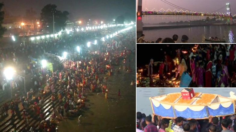 Karthik Purnima 2019: वाराणसी के दशाश्वमेघ घाट पर लोगों ने लगाई आस्था की डूबकी, अयोध्या में भी उमड़ी श्रद्धालुओं की भीड़, देखें तस्वीरें