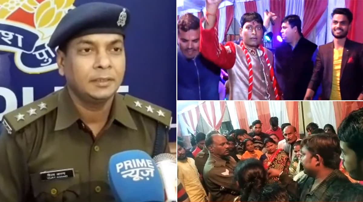उत्तर प्रदेश: शादी की एक्साइटमेंट में दूल्हे ने किया नागिन डांस, दुल्हन ने तोड़ी शादी, देखें वायरल वीडियो उत्तर प्रदेश: शादी की एक्साइटमेंट में दूल्हे ने किया नागिन डांस, दुल्हन ने तोड़ी शादी, देखें वायरल वीडियो