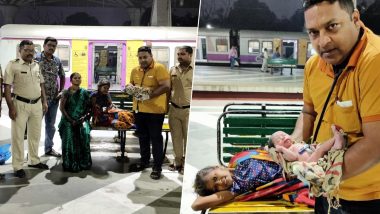 मुंबई: नेरुल से पनवेल जा रही महिला ने रेलवे स्टेशन पर बच्चे को दिया जन्म
