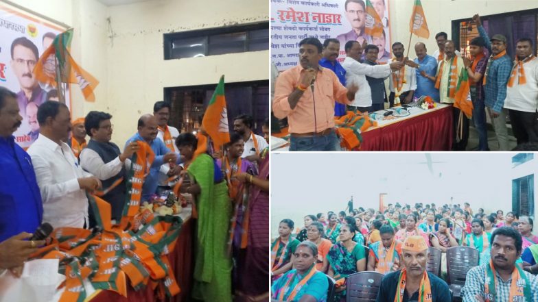 मुंबई: कांग्रेस और NCP के साथ गठबंधन से नाराज 400 शिवसेना कार्यकर्ताओं ने थामा बीजेपी का दामन
