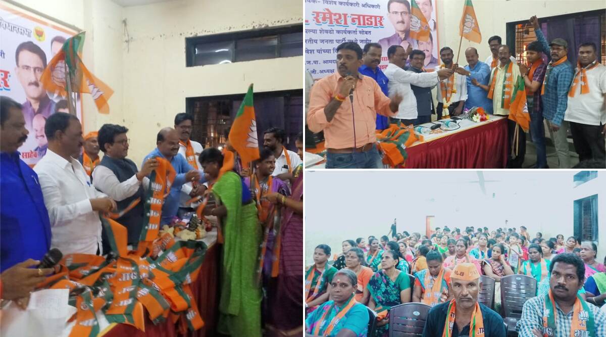 मुंबई: कांग्रेस और NCP के साथ गठबंधन से नाराज 400 शिवसेना कार्यकर्ताओं ने थामा बीजेपी का दामन मुंबई: कांग्रेस और NCP के साथ गठबंधन से नाराज 400 शिवसेना कार्यकर्ताओं ने थामा बीजेपी का दामन