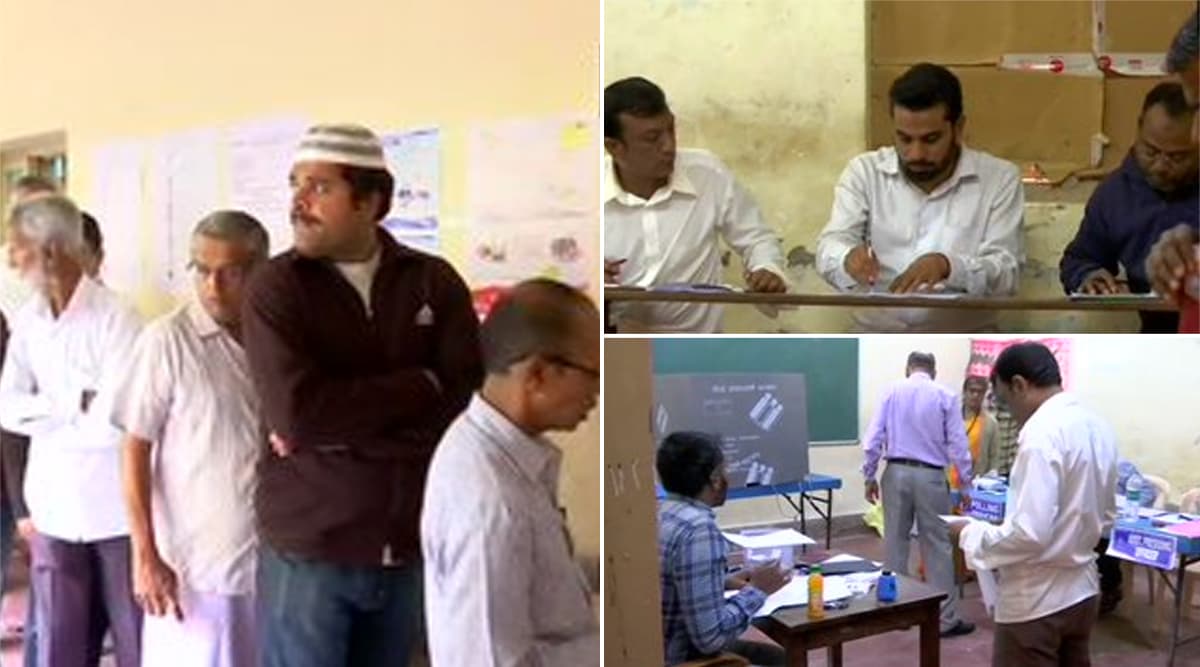 Karnataka By-Elections 2019: कर्नाटक में 15 सीटों पर उपचुनाव के लिए वोटिंग जारी, येदियुरप्पा सरकार की किस्मत का होगा फैसला Karnataka By-Elections 2019: कर्नाटक में 15 सीटों पर उपचुनाव के लिए वोटिंग जारी, येदियुरप्पा सरकार की किस्मत का होगा फैसला
