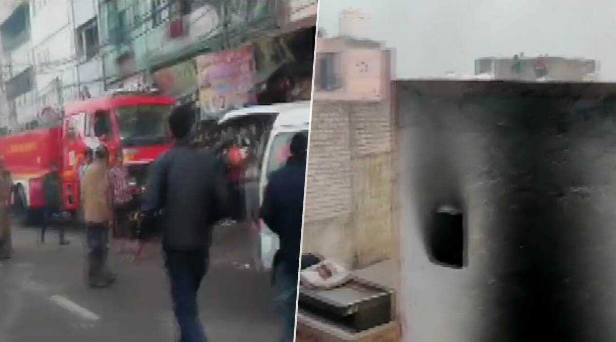 दिल्ली: अनाज मंडी में लगी भीषण आग-50 लोगों का रेस्क्यू किया गया, मौके पर दमकल की 27 गाड़ियां दिल्ली: अनाज मंडी में लगी भीषण आग-50 लोगों का रेस्क्यू किया गया, मौके पर दमकल की 27 गाड़ियां
