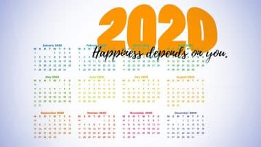 Public Holidays List 2020: साल 2020 में होगी इतनी सार्वजनिक छुट्टियां, देखें महाराष्ट्र की पूरी लिस्ट