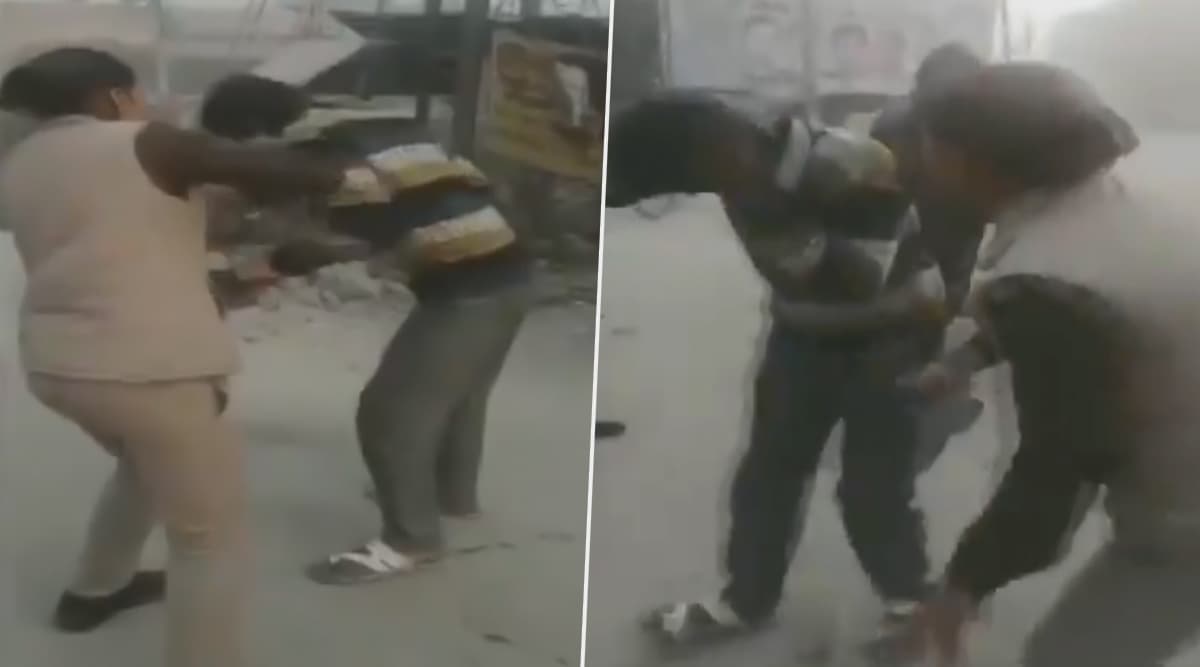 उत्तर प्रदेश: छात्राओं से छेड़छाड़ कर रहे मनचले की महिला कांस्टेबल सरेआम कुटा, 33 सेकेंड में जड़े 22 जूते उत्तर प्रदेश: छात्राओं से छेड़छाड़ कर रहे मनचले की महिला कांस्टेबल सरेआम कुटा, 33 सेकेंड में जड़े 22 जूते