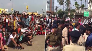 नागरिकता संशोधन बिल: असम और त्रिपुरा में हंगामा जारी, सरकार के खिलाफ सड़कों पर उतरे लोग
