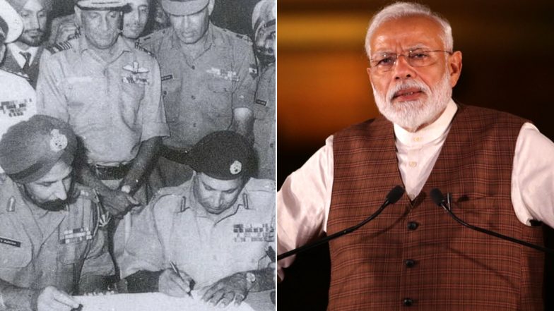 1971 युद्ध के शहीदों को PM नरेंद्र मोदी का सलाम, भारतीय सेना ने PAK के 93 हजार सैनिकों ने करवाया था आत्म समर्पण