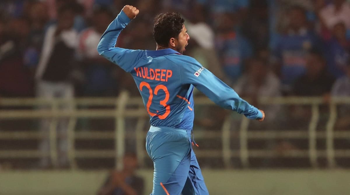 IND vs WI 2nd ODI 2019: हैट्रिक लेने के बाद कुलदीप यादव ने कहा- इस अनुभव को शब्दों में बयां नहीं कर सकता IND vs WI 2nd ODI 2019: हैट्रिक लेने के बाद कुलदीप यादव ने कहा- इस अनुभव को शब्दों में बयां नहीं कर सकता