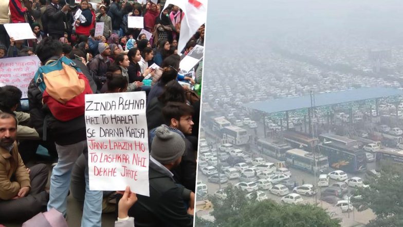 नागरिकता कानून का विरोध जारी: दिल्ली-गुरूग्राम में जाम के चलते एयर इंडिया, इंडिगो और स्पाइस जेट की कई उड़ाने रद्द