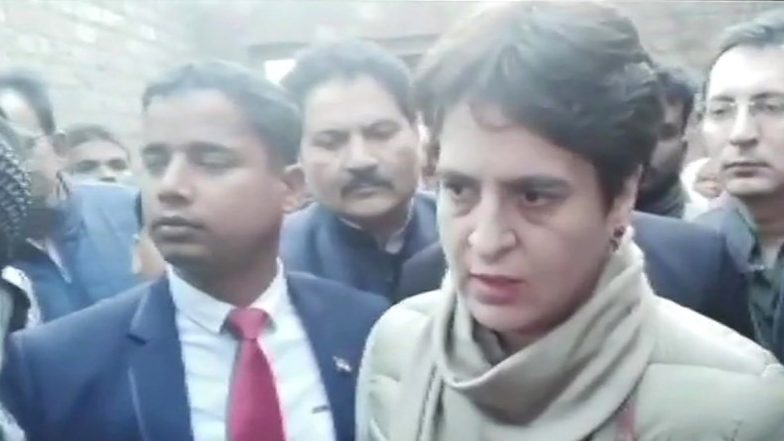 प्रियंका गांधी ने बिजनौर में प्रदर्शनों में मारे गए लोगों के परिजनों से की मुलाकात, कहा- भारतीयता का सबूत मांगने की इजाजत किसी को नहीं है