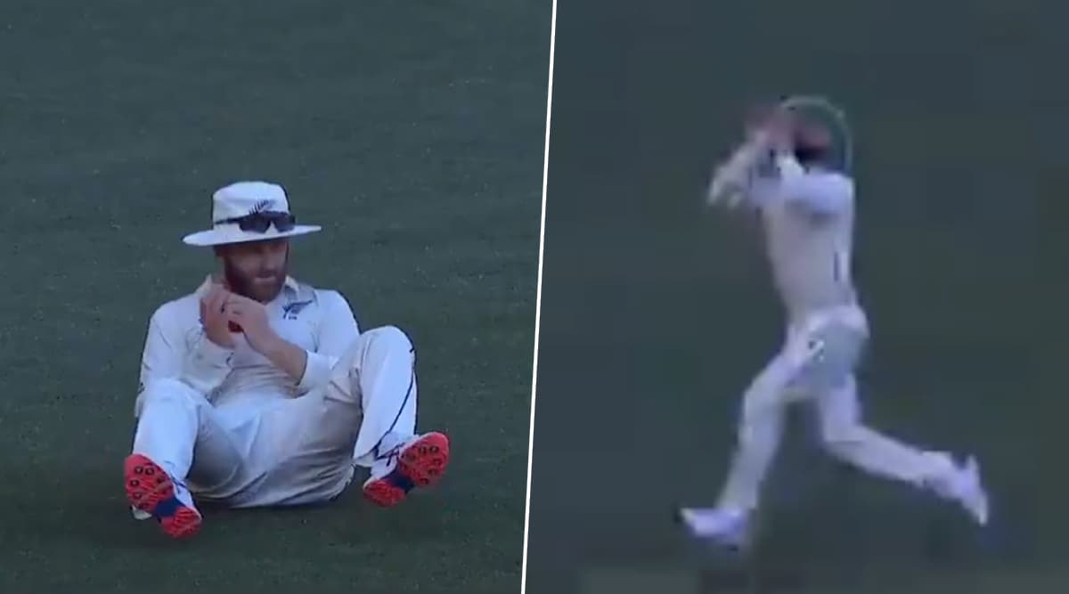 AUS vs NZ 1st Test Match 2019: पर्थ में केन विलियमसन ने मिचेल स्टार्क का पकड़ा शानदार कैच, देखें वीडियो AUS vs NZ 1st Test Match 2019: पर्थ में केन विलियमसन ने मिचेल स्टार्क का पकड़ा शानदार कैच, देखें वीडियो