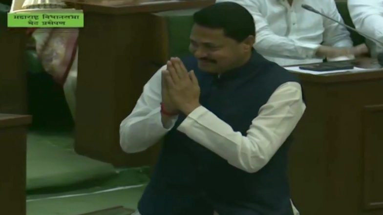 महाराष्ट्र: नाना पटोले बने विधानसभा स्पीकर, बीजेपी ने वापस लिया अपने उम्मीदवार का नाम