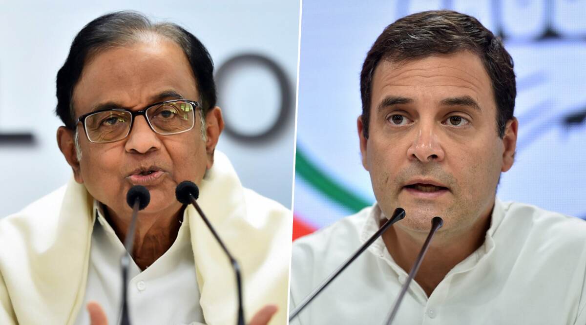 चिदंबरम को सुप्रीम कोर्ट से जमानत मिलने पर राहुल गांधी ने कहा- उन्हें 106 दिन कैद में रखना बदले की कार्रवाई थी चिदंबरम को सुप्रीम कोर्ट से जमानत मिलने पर राहुल गांधी ने कहा- उन्हें 106 दिन कैद में रखना बदले की कार्रवाई थी