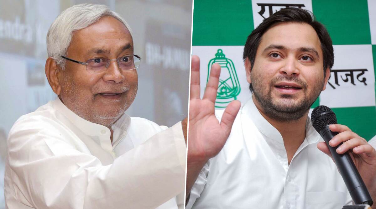तेजस्वी यादव ने CM नीतीश कुमार पर साधा निशाना, कहा- सरकार के निक्कमेपन के कारण 6-8 साल लगते हैं ग्रेजुएशन पूरा करने में तेजस्वी यादव ने CM नीतीश कुमार पर साधा निशाना, कहा- सरकार के निक्कमेपन के कारण 6-8 साल लगते हैं ग्रेजुएशन पूरा करने में
