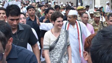 कांग्रेस महासचिव प्रियंका गांधी वाड्रा 6 और 7 दिसंबर को लखनऊ दौरे पर, 'भारत बचाओ रैली' का लेंगी जायजा