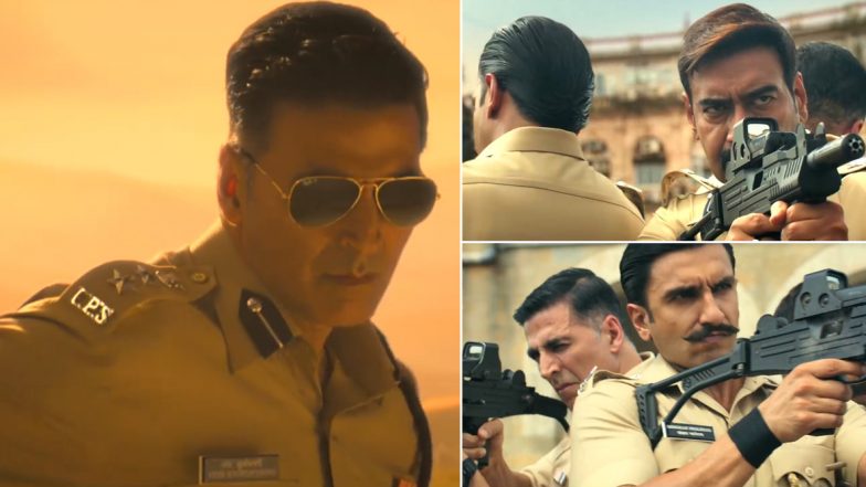 Sooryavanshi Teaser: अक्षय कुमार, रणवीर सिंह और अजय देवगन का पुलिसिया अंदाज कर देगा रोंगटे खड़े, देखें Video