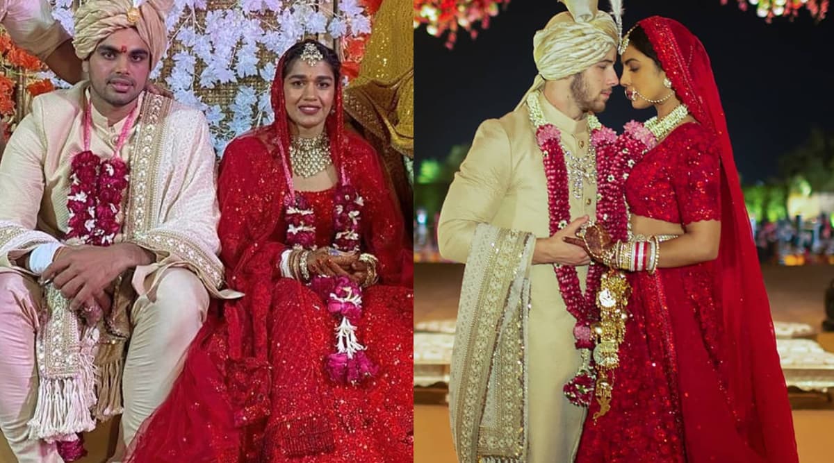 बबीता फोगाट ने शादी में पहना ऐसा लहंगा कि प्रियंका चोपड़ा से होने लगी तुलना बबीता फोगाट ने शादी में पहना ऐसा लहंगा कि प्रियंका चोपड़ा से होने लगी तुलना