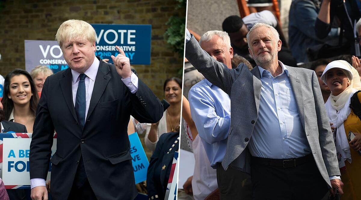 UK General Elections 2019: ब्रिटेन में आम चुनाव के लिए वोटिंग आज, सर्वे में बोरिस जॉनसन को बढ़त के आसार UK General Elections 2019: ब्रिटेन में आम चुनाव के लिए वोटिंग आज, सर्वे में बोरिस जॉनसन को बढ़त के आसार