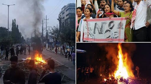 नागरिकता संशोधन विधेयक का विरोध, असम के सीएम सर्बानंद सोनोवाल के घर पथराव, प्रदर्शनकारियों ने चबुआ और पनटोला रेलवे स्टेशन पर की तोड़फोड़ नागरिकता संशोधन विधेयक का विरोध, असम के सीएम सर्बानंद सोनोवाल के घर पथराव, प्रदर्शनकारियों ने चबुआ और पनटोला रेलवे स्टेशन पर की तोड़फोड़
