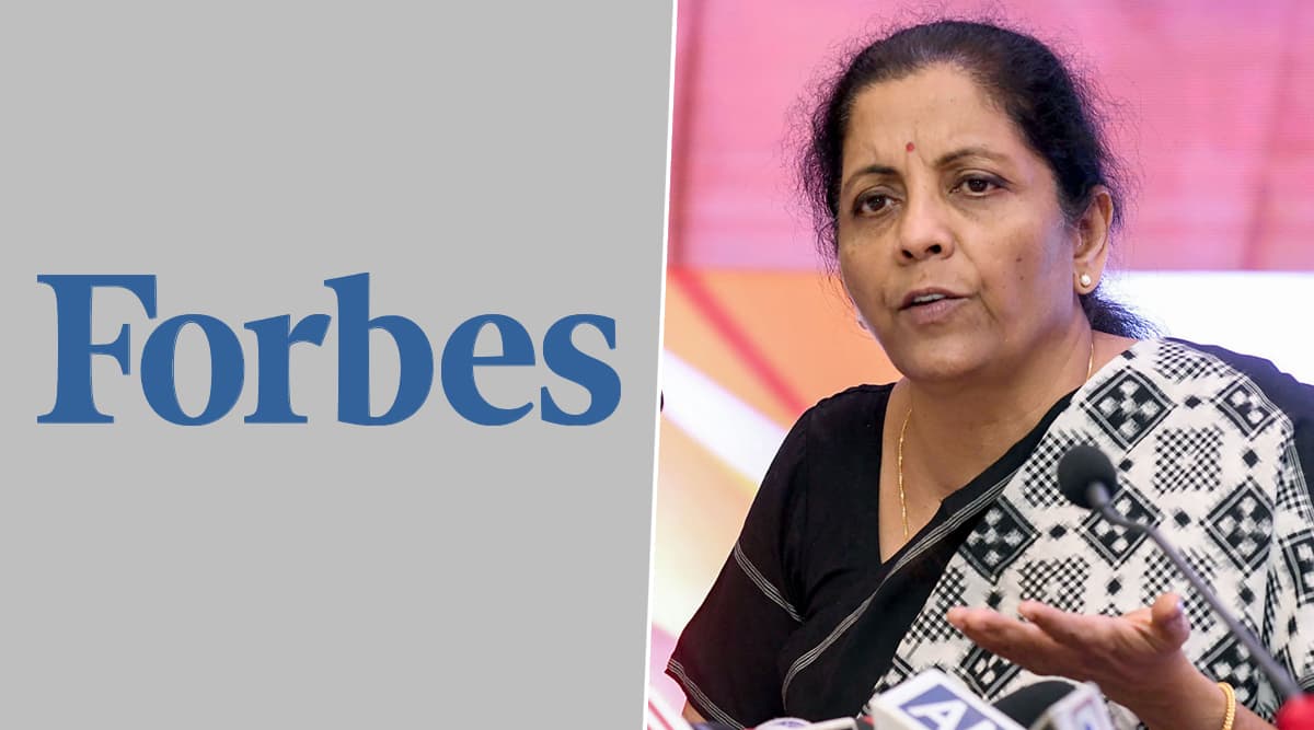 Forbes World's 100 Most Powerful Women 2019: निर्मला सीतारमण को मिली 34वें स्थान पर जगह, फोर्ब्स की लिस्ट में एंजेला मर्केल शीर्ष स्थान पर बरकरार Forbes World's 100 Most Powerful Women 2019: निर्मला सीतारमण को मिली 34वें स्थान पर जगह, फोर्ब्स की लिस्ट में एंजेला मर्केल शीर्ष स्थान पर बरकरार