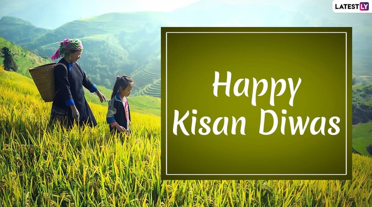 Kisan Diwas 2019: आज देशभर में मनाया जा रहा है किसान दिवस, आप भी इन WhatsApp Messages और GIF Image भेजकर दें शुभकामनाएं Kisan Diwas 2019: आज देशभर में मनाया जा रहा है किसान दिवस, आप भी इन WhatsApp Messages और GIF Image भेजकर दें शुभकामनाएं