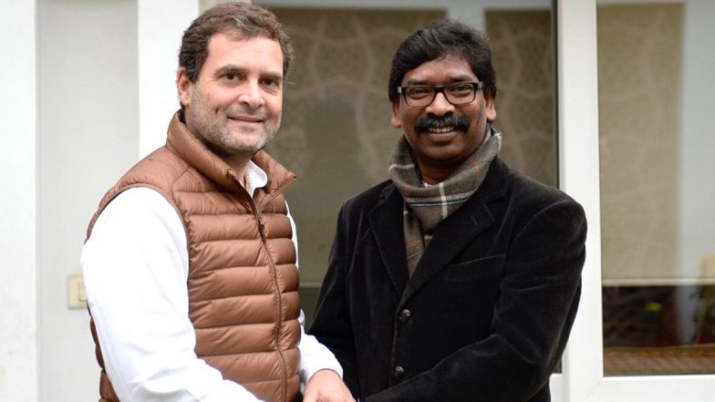 झारखंड चुनाव परिणाम 2019: जेएमएम-कांग्रेस-आरजेडी को 47 सीटों के साथ मिला बहुमत, 25 सीटों पर सिमटी बीजेपी