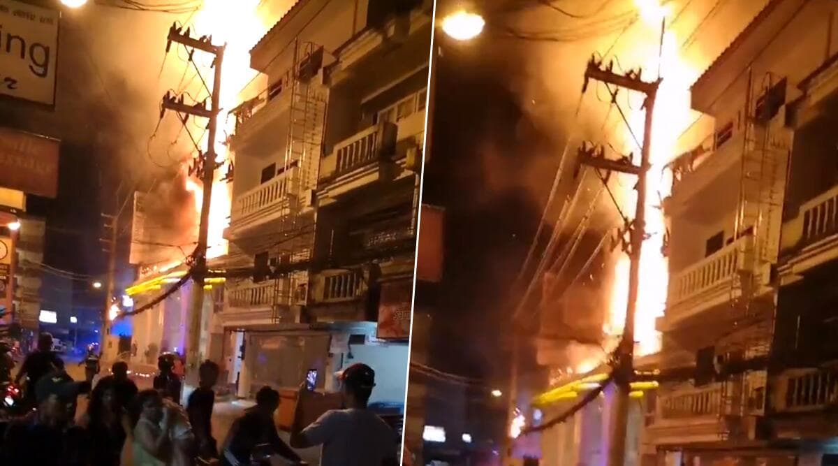 पटाया के हॉलिडे इन एक्सप्रेस होटल में लगी आग, 400 से अधिक लोगों को सुरक्षित निकाला गया, देखें तस्वीरें और वीडियो पटाया के हॉलिडे इन एक्सप्रेस होटल में लगी आग, 400 से अधिक लोगों को सुरक्षित निकाला गया, देखें तस्वीरें और वीडियो