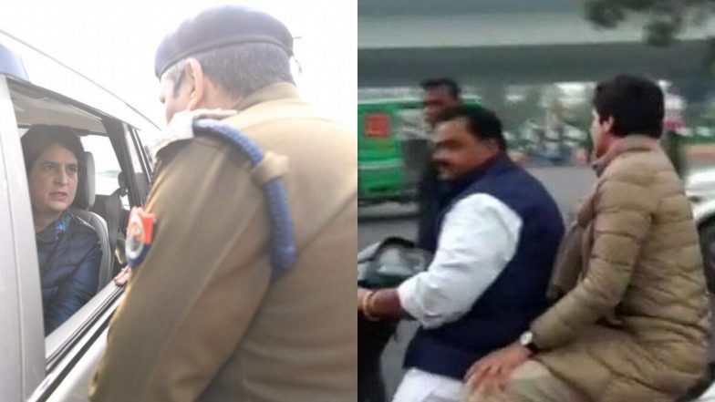 लखनऊ की SSP कलानिधि नैथानी ने कहा- प्रियंका गांधी से बदसलूकी और उनका गला दबाने की खबर अफवाह